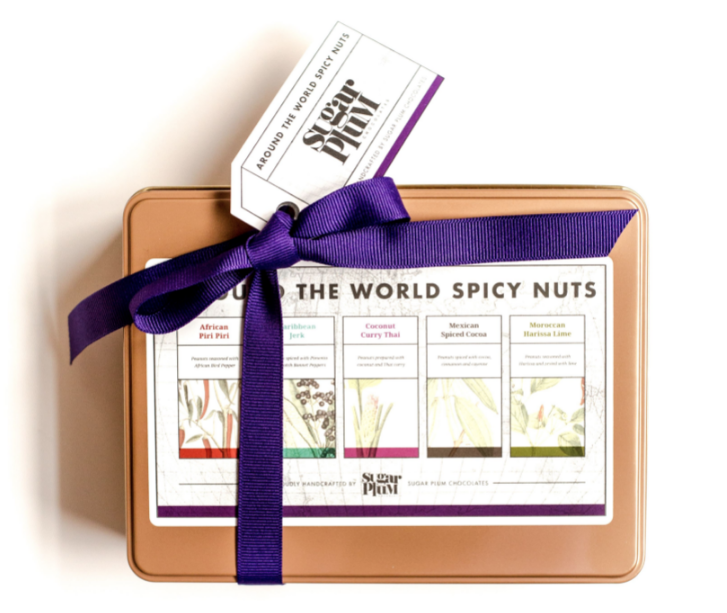 "Around the World Spicy Nut Gift Set"