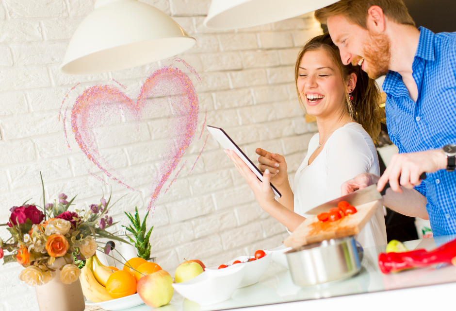 Beyond Valentine’s Day – How to make cooking together interactive and romantic
