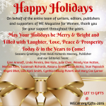 Happy Holidays from WE Magazine for Women